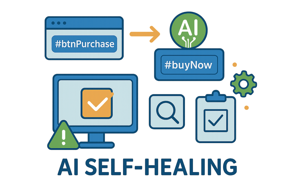 AI Self-Healing for Tests After UI Updates