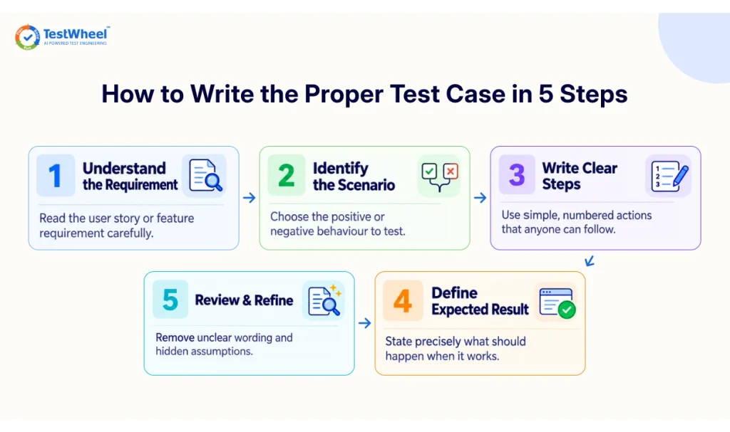 How to Write Proper Test Case | TestWheel