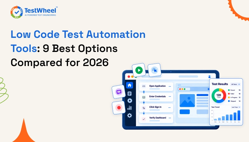 Low code test automation tools | TestWheel