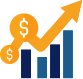 Estimated ROI per dollar invested