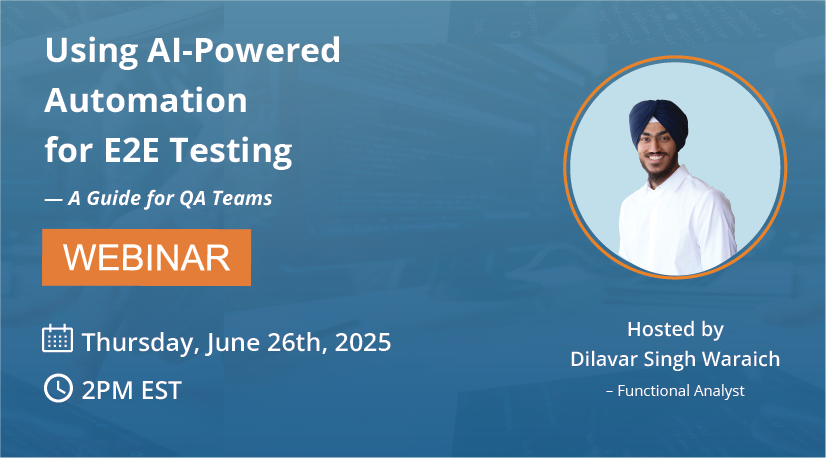 Using AI-Powered Automation for E2E Testing — A Guide for QA Teams