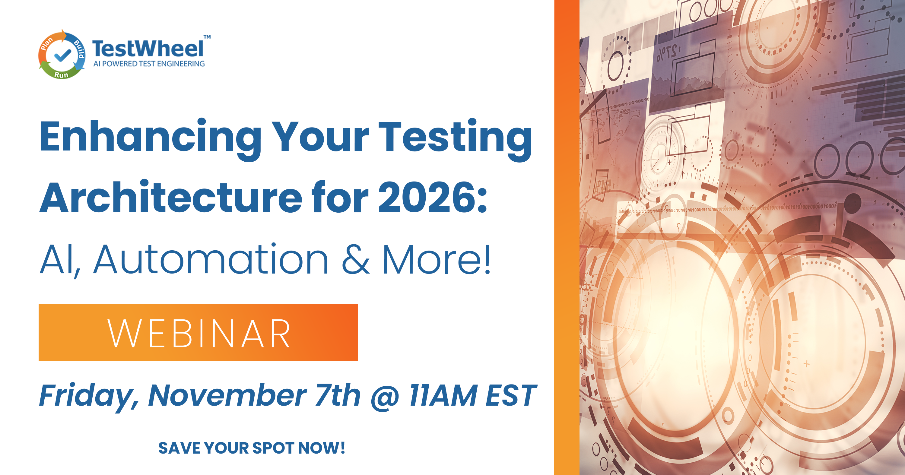 Enhancing Your Testing Architecture for 2026: AI, Automation & More!